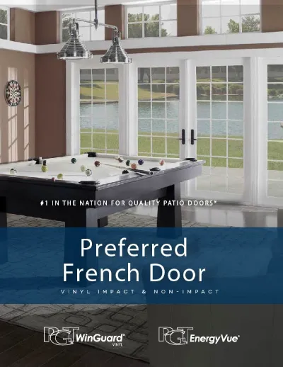 Winguard Preferred Frenchdoor Brochure