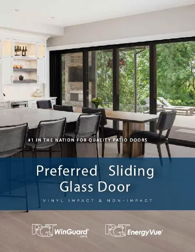Winguard Preferred Sliding Glass Door Brochure