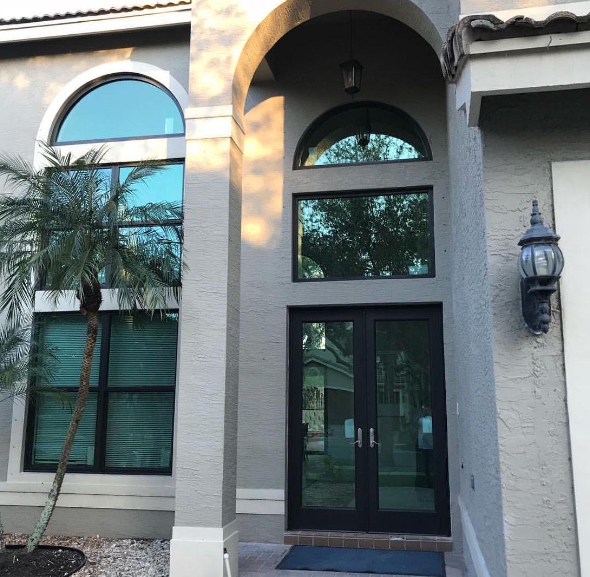 Beautiful Greenish Blue Exterior Door